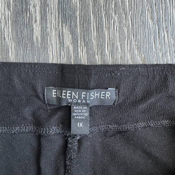 Eileen Fisher Black Pants Size 1X - Picture 3 of 6
